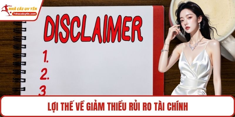 Lợi thế về giảm thiểu rủi ro tài chính