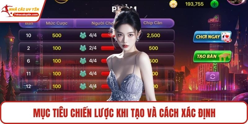 Phỏm – Khám Phá Trải Nghiệm Đánh Bài Chiến Thuật Hay 4 Mục tiêu chiến lược khi tạo và cách xác định