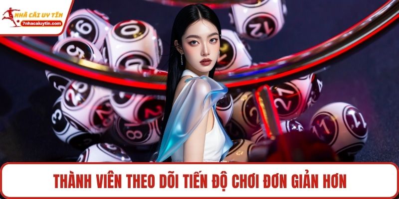 Tích Luỹ Cược Xổ Số - Tăng Cơ Hội Chiến Thắng Cực Lớn 3 Thành viên theo dõi tiến độ chơi đơn giản hơn