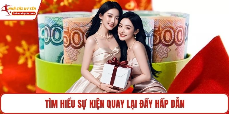Sự Kiện Quay Lại Đầy Hấp Dẫn - Thưởng Sốc Cho Hội Viên 2 Tìm hiểu sự kiện quay lại đầy hấp dẫn